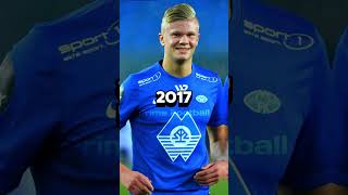 Erling Haaland Evolution 20002024🔥🔥🔥 [upl. by Erreip]