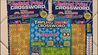 Instant Prize amp Tripling Bonus Crosswords [upl. by Ddat923]