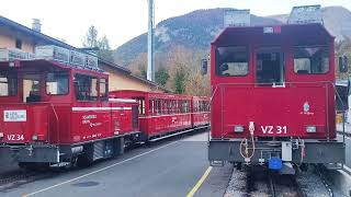 Die Schafbergbahn 🇦🇹🚞⛰️🌳🎥 [upl. by Heurlin528]