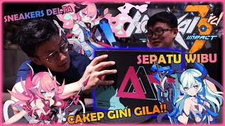 KEREN PARAH WIBU X HYPE BEAST  Review Fervent Tempo Delta Honkai Impact 3 Sneakers By Mihoyo [upl. by Iot703]