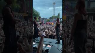 die welt brennt🤯 hardtechno klangkuenstler techno technorave rave festival [upl. by Loftis]