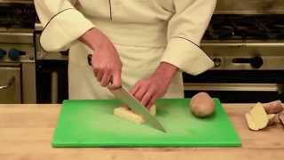 How to Cube Cut a Potato [upl. by Anidem]