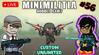 Mini Militia Live Stream  Royal Gaming 56 [upl. by Ricky]