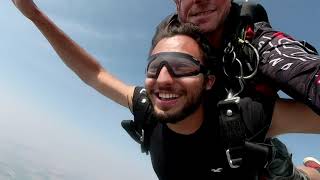 Zane Kadirs Tandem skydive [upl. by Lamee]