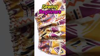 DIY♦️Easy way to sew elastic waistband sewing beginners shorts tipsandtrick diy sewingtutorial [upl. by Aneetsirk]