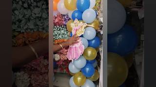 simple balloon arch making balloonarch shortsfeed [upl. by Tiffi]