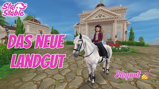 Ich erkunde das neue Silverglade Landgut 🍇 Star Stable Online Königliche Eleganz ⚜️ [upl. by Eilla]