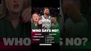 Should the Bucks TRADE Damian Lillard 👀🏀 [upl. by Igig]