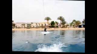 Egypt  Water Skiing in Dahab [upl. by Azerila]