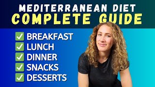 FULL DAY of Mediterranean Diet Meal Ideas COMPLETE BEGINNERS GUIDE [upl. by Osana]