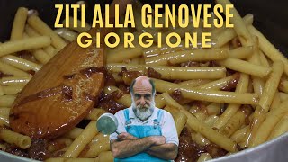 ZITI ALLA GENOVESE  Le ricette di Giorgione [upl. by Mou]