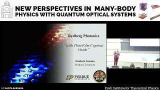 Rydberg photonics ▸ Hadiseh Alaeian Purdue [upl. by Batha]