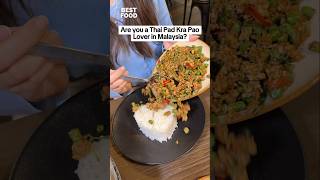 Firstever Pad Kra Pao series in Malaysia at Soi 55 Thai Kitchen [upl. by Nailuj797]