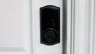 Kwikset Touchscreen ZWaveZigBee Deadbolt Review [upl. by Ling]