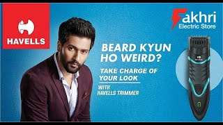 Havells BT9000 Rechargeable Beard Trimmer grooming appliances [upl. by Leupold]