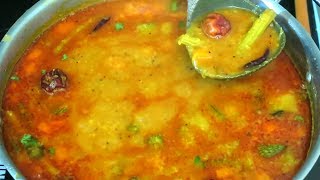 गारंटी है होटल जैसा टेस्टी सांभर कुकर में बिना किसी झंझट के Sambar Recipe For Dosa Idli [upl. by Tull]