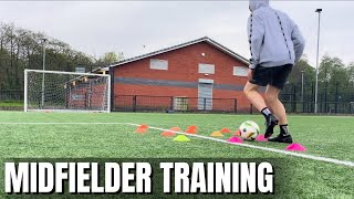 Position Specific Midfielder Training  Soccer Training Drills [upl. by Stryker720]