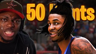 Ja Morant On Hall Of Fame is RIDICULOUS 2k24 MyCareer [upl. by Dempster]