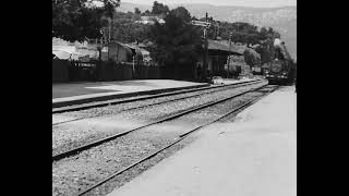 L’ arrivée dun train en gare de La Ciotat Film de 1896 Les frères Lumière [upl. by Ansilma181]