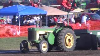 6 PLOW TRACTOR CLASS AT THE 2013 HALF CENTURY OF PROGRESS SHOW RANTOUL IL FRIDAY NIGHT [upl. by Cordie]