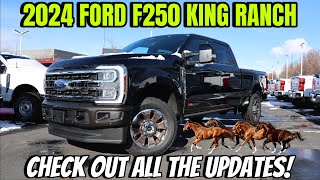 2024 Ford F250 King Ranch Big Changes Made For The Cowboy Truck [upl. by Itin]