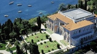 Villa Ephrussi de Rothschild SaintJeanCapFerrat Côte dAzur [upl. by Anitnuahs]