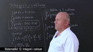 Matematikë 12  Integrali i caktuar [upl. by Gable]