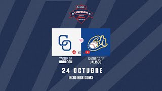 Yaquis vs Charros  24 Octubre Juego 3 LAMP 24 25 [upl. by Enelehs]