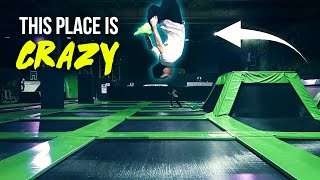 CRAZIEST TRAMPOLINE PARK [upl. by Adlaremse304]