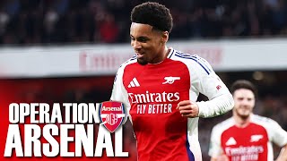 Nwaneri scores a BRACE  Arsenal 51 Bolton  OperationArsenal [upl. by Marice]