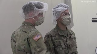 Prestige Ameritech team produces health safety masks with Texas National Guard Assistance [upl. by Neroled]