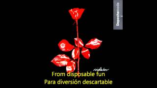 Depeche Mode Master and servants sub Ingles y español [upl. by Felder535]