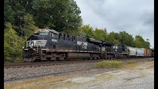 NS 8084 west with a mixer [upl. by Lemyt]