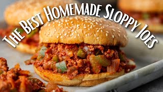 Best Homemade Sloppy Joes [upl. by Thomasa]