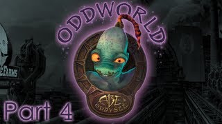 Oddworld  Abes Oddysee Walkthrough  Part 4 [upl. by Anerom]