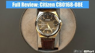 Full Review Citizen CB016808E EcoDrive Atomic Watch [upl. by Wanids]