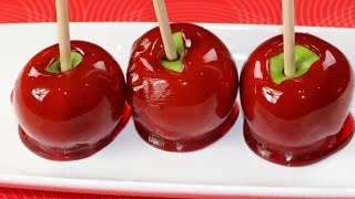 How to Make Candy Apples  Easy Candy Apple Recipe [upl. by Adamson]