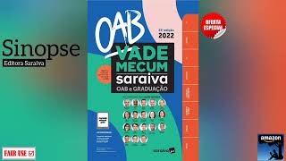 LIVRO Vade Mecum Saraiva OAB e Graduação  23ª edição 2022 [upl. by Carolynn55]