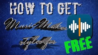 How to get Magix Music Maker Jam Styles for Free Android Lucky PatcherRoot [upl. by Nahgen]