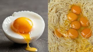 Cook Spaghetti Pasta and Eggs Crispy  Spaghetti and Eggs Recipe [upl. by Etoile]