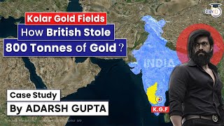 Kolar Gold Fields of Karnataka  How KGF lost its Shine Case Study  UPSC CSE Mains GS 1 [upl. by Feinleib820]