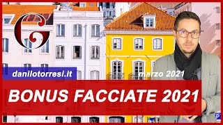 BONUS FACCIATE 2021 come funziona cosa comprende e la cessione del credito [upl. by Ethelred]