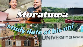 🏫 University of Moratuwa 📒Study Date at his uni 📖 [upl. by Turino18]