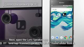 COTODAMA Lyric Speaker Tutorial Movie for Android [upl. by Ade163]