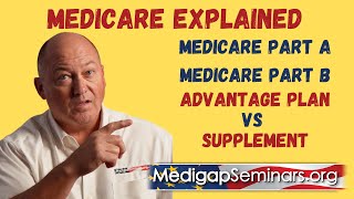 MedicareExplained Parts A amp B Advantage vs Supplement [upl. by Yendyc]