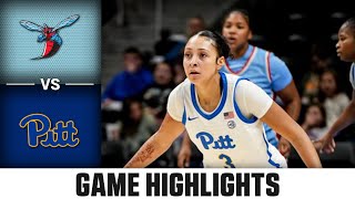 Delaware State vs Pitt Game Highlights  202425 ACC Womens Basketball [upl. by Anuahsal]