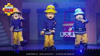 The crew shake it up  Fireman Sam Official  Live Performance [upl. by Mani]