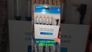 Unboxing PSP Component Cables In 2024 [upl. by Ilwain]