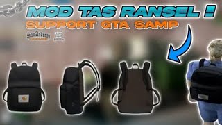 Share Mod backpack Kece 🔫 GTA SAMP ANDROID [upl. by Dayir]