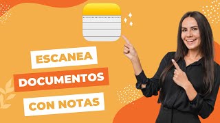 Asi puedes escanear documentos con la App Notas del iPhone [upl. by Yerffoeg]